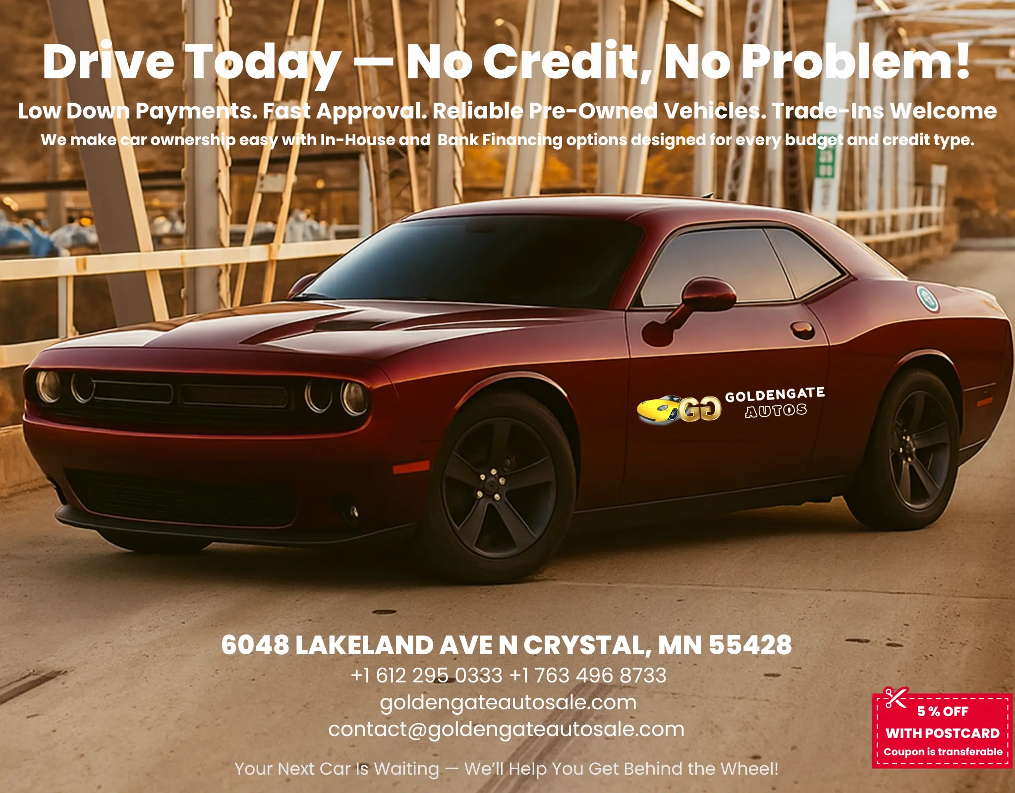 Buy Here, Pay Here Explained: Flexible Car Financing in Crystal, MN