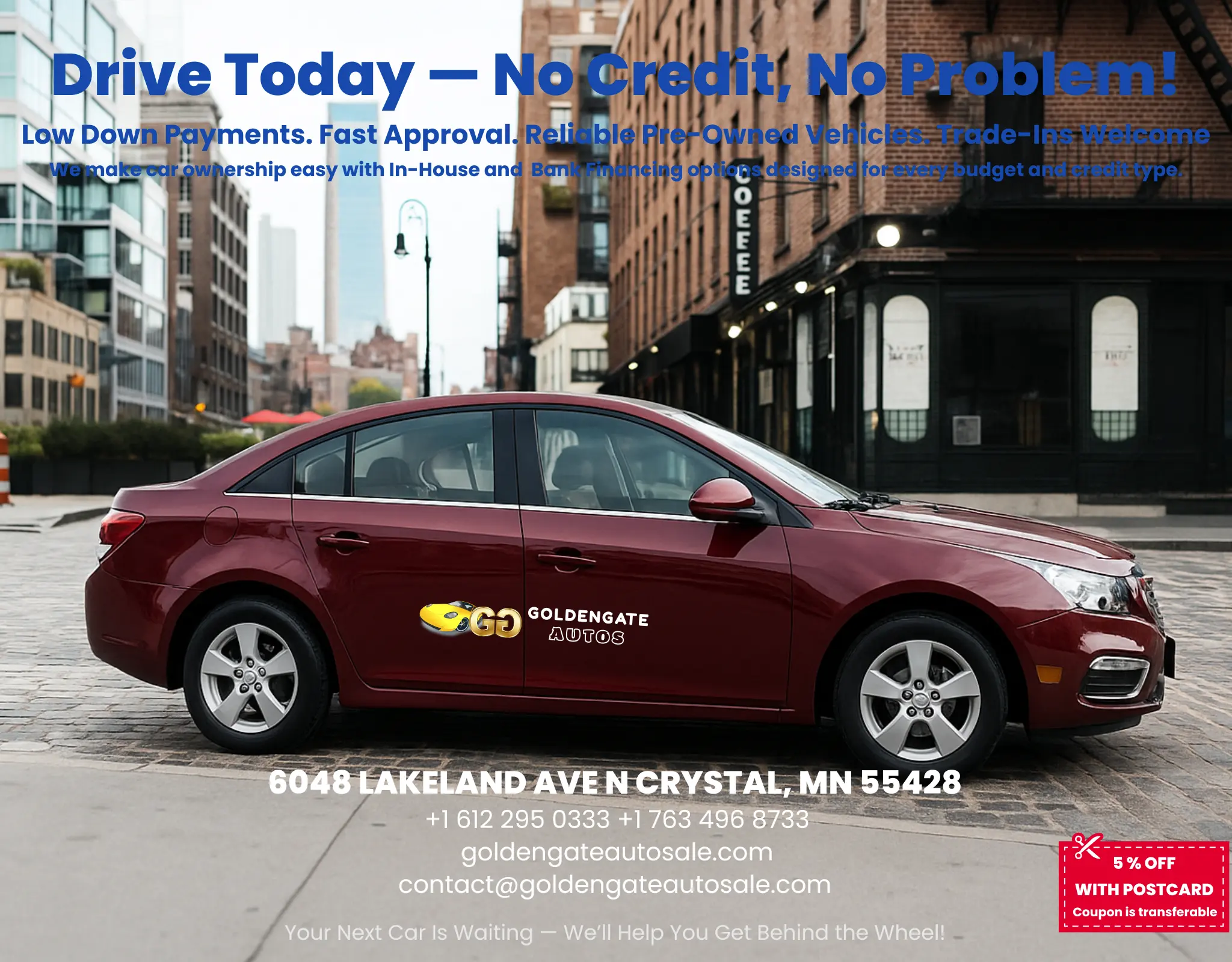 How goldengateauto Is Redefining the Car Buying Experience in Crystal, MN